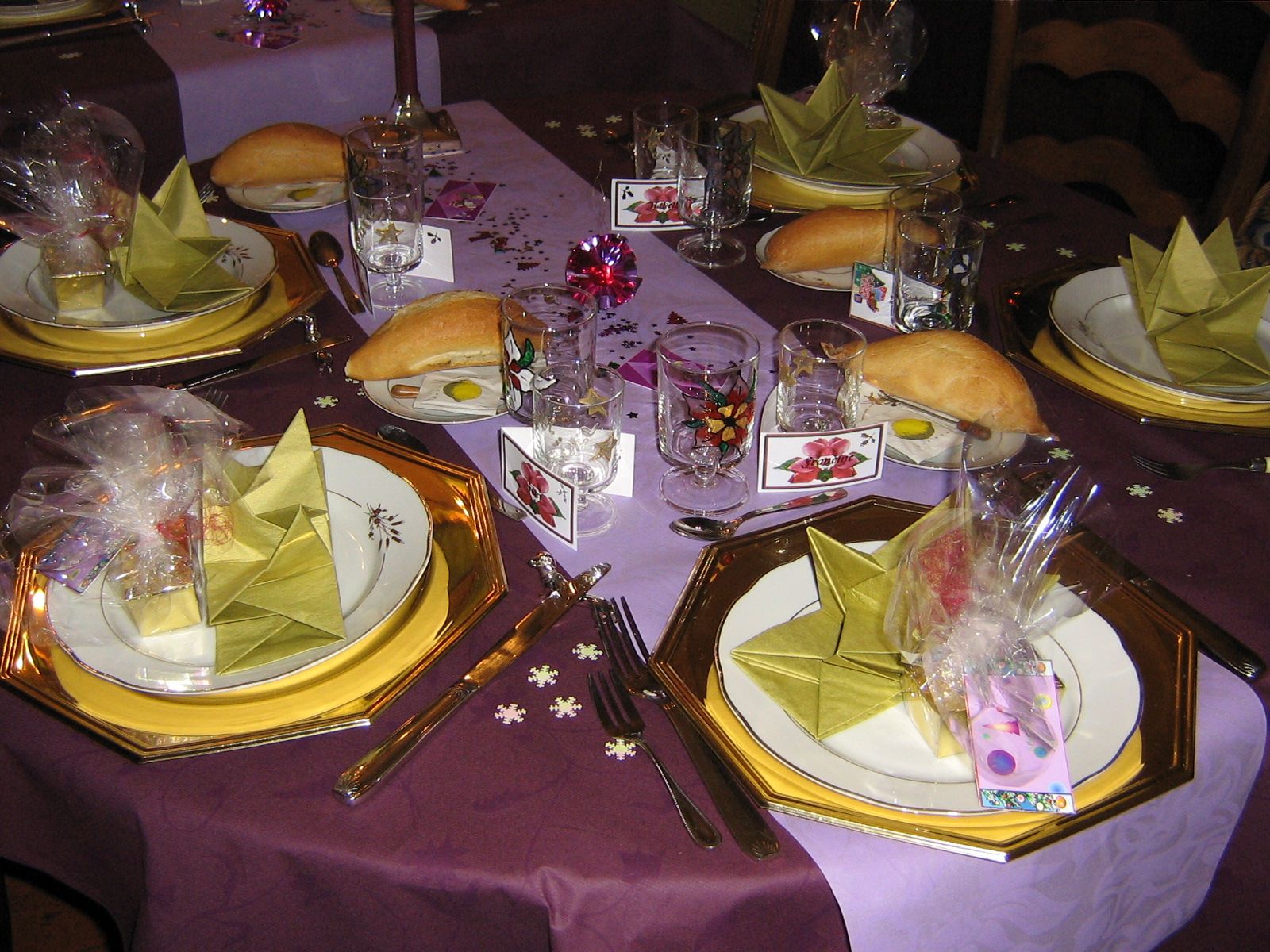 decoration de table pour fête